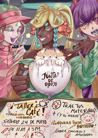 Afiche junta de dibujo